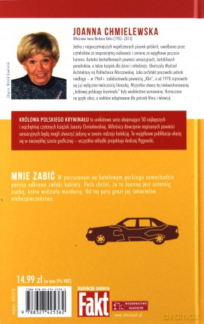 Królowa polskiego kryminału cz. 39 Mnie zabić - Joanna Chmielewska [KSIĄŻKA]