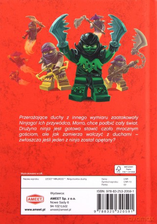LEGO Ninjago. Ninja kontra duchy [KSIĄŻKA]