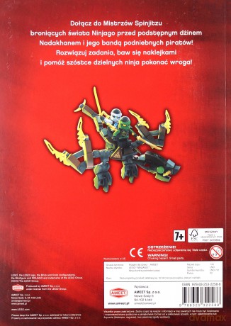 LEGO Ninjago. Ninja kontra podniebni piraci [KSIĄŻKA]