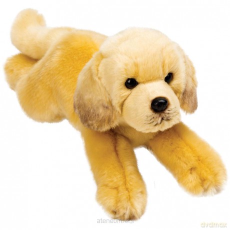 Leżący Złoty Labrador 30 cm