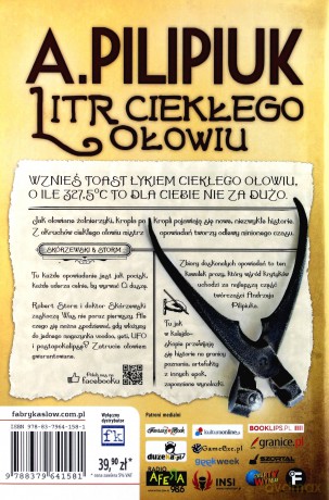 Litr ciekłego ołowiu - Andrzej Pilipiuk [KSIĄŻKA]