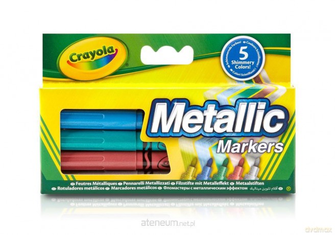 Markery Metaliczne 5 sztuk