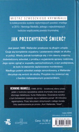 Mistrz szwedzkiego krym. (Tom 5) Mężczyzna, który się uśmiechał - Henning Mankell [KSIĄŻKA]
