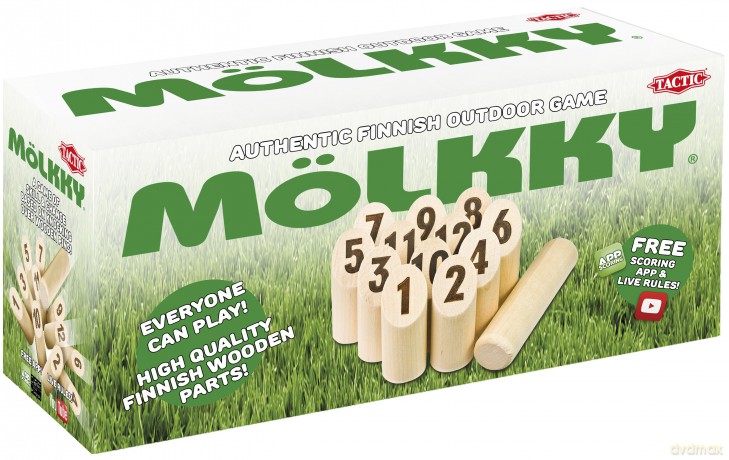 Molkky w kartonowym pudełku [KARTY]