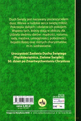 Modlitewnik. Duch Święty [KSIĄŻKA]