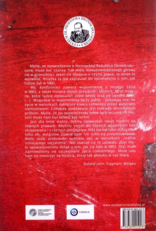My konformiści. Przeżyć w NRD - Roland Jahn [KSIĄŻKA]