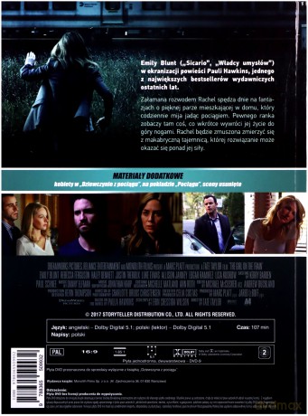 Dziewczyna z pociągu (booklet) [DVD]