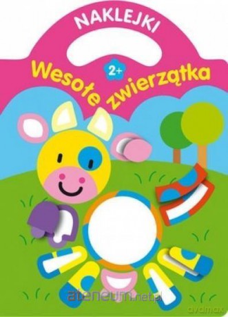 Naklejki. Wesołe zwierzątka [KSIĄŻKA]