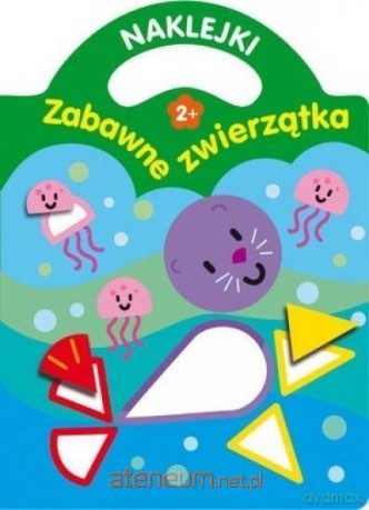 Naklejki. Zabawne zwierzątka [KSIĄŻKA]
