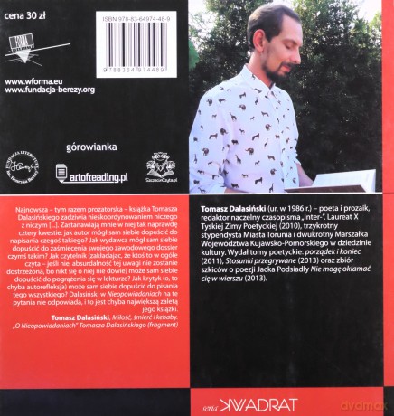 Nieopowiadania - Tomasz Dalasiński [KSIĄŻKA]