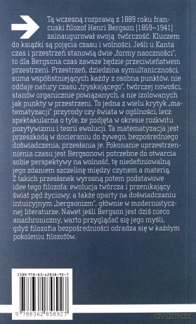 O bezpośrednich danych świadomości - Henri Bergson [KSIĄŻKA]
