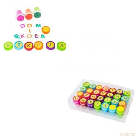 Pieczątki S'cool set literki