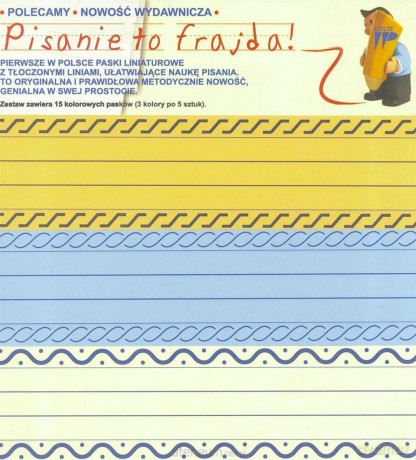 Pisanie to frajda! Paski liniaturowe