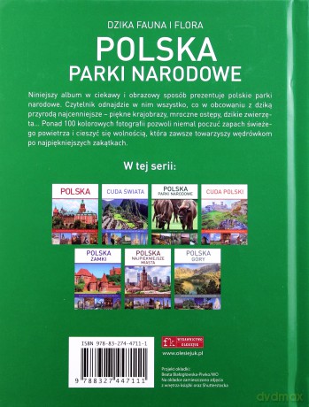Polska: Parki narodowe. Dzika fauna i flora - Marcin Panek [KSIĄŻKA]