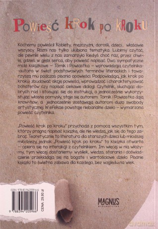 Powieść krok po kroku - Anna Kamińska [KSIĄŻKA]