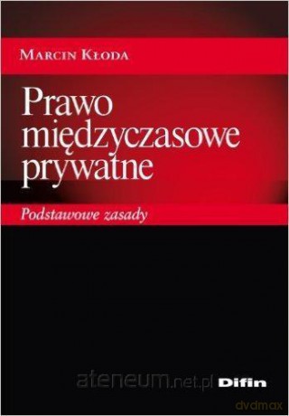Prawo międzyczasowe prywatne - Marcin Kłoda [KSIĄŻKA]