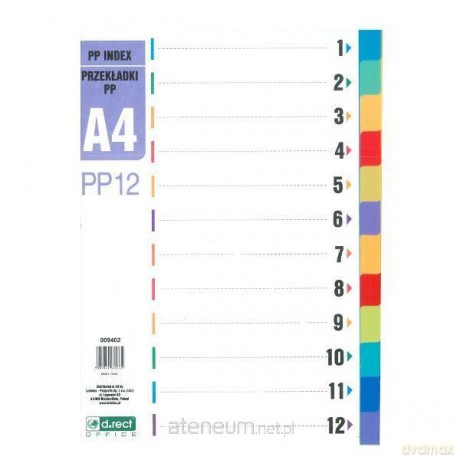 Przekładki PP 1-12 PP12