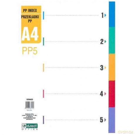 Przekładki PP 1-5 PP5