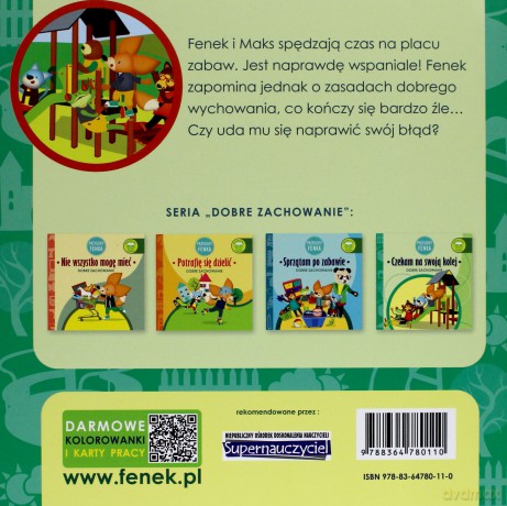 Przygody Fenka. Czekam na swoją kolej - Magdalena Gruca, Ewa Zontek [KSIĄŻKA]