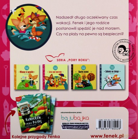 Przygody Fenka. Lato nad morzem - Magdalena Sroka, Ewa Zontek [KSIĄŻKA]