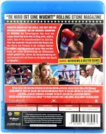 Hands of Stone (Kamienne pięści) [Blu-Ray]