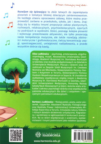 Rozwijam się śpiewająco. Piosenki z zabawami - Eliza Ludkiewicz, Bartosz J. Ludkiewicz [KSIĄŻKA]