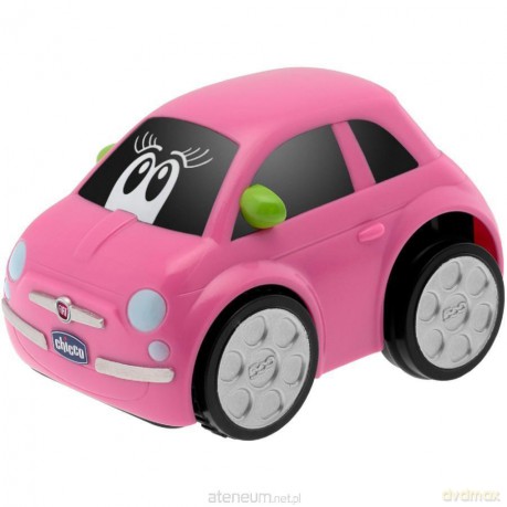 Samochodzik Turbo Touch 500 Abarth różowy