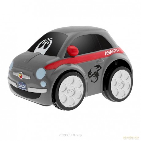 Samochodzik Turbo Touch 500 Abarth szary