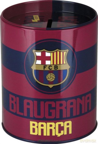 Skarbonka metalowa FC-109 FC Barcelona Fan 4