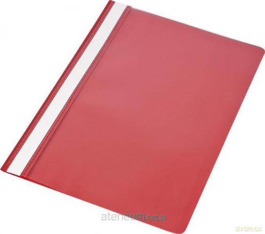 Skoroszyt A4 PVC czerwony (10 szt)