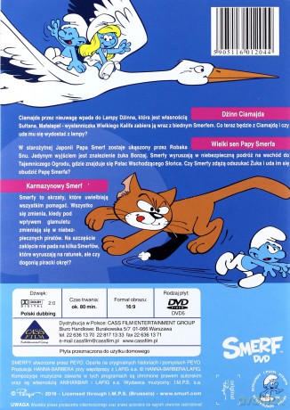 Smerfy. Dżinn Ciamajda [DVD]