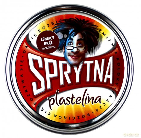 Sprytna Plastelina - Metaliczna Brąz