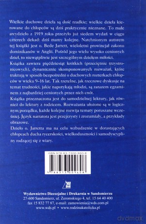 Szlachetny rycerz. Rozważania dla chłopców - O. Bede Jarrett [KSIĄŻKA]
