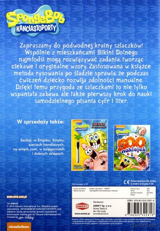Szlaczki - SpongeBob Kanciastoporty [KSIĄŻKA]