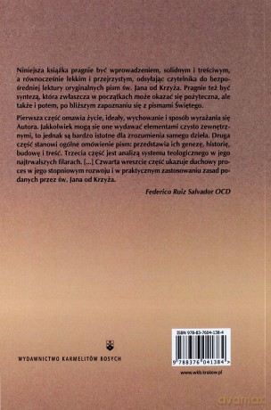 Św. Jan od Krzyża. Pisarz - Pisma - Nauka - Federico Ruiz Salvador [KSIĄŻKA]
