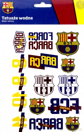 Tatuaże wodne FC-122 FC Barca Fan 4