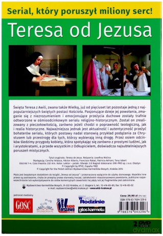 Teresa od Jezusa - książka z filmem (odc.1-4) [KSIĄŻKA]