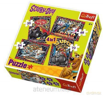 TREFL 4w1 Przygody Scooby Doo [PUZZLE]