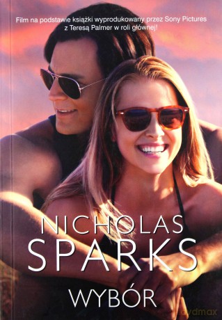 Wybór (okładka filmowa) - Nicholas Sparks [KSIĄŻKA]