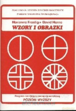 Wzory i obrazki. Zeszyt poziom wyższy - Marianne Frostig, David Horne [KSIĄŻKA]