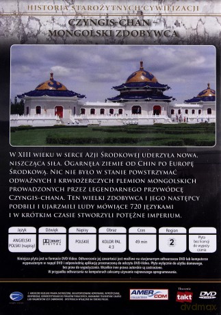 Tajemnice starożytnej Cywilizacji Czyngis Chan - Mongolski zdobywca (slim) [DVD]