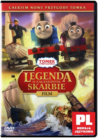 Tomek i Przyjaciele: Legenda o Zaginionym Skarbie [DVD]