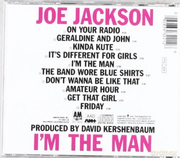 Joe Jackson: I'm The Man [CD]