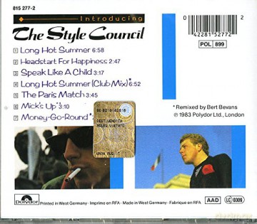 Style Council: Introducing The Style Council [CD]