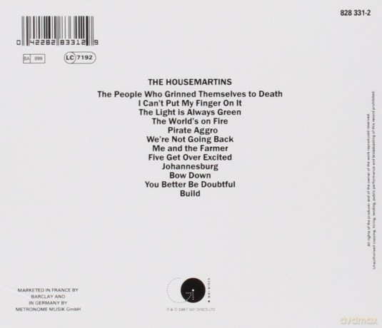 Housemartins: The People Who Grinned Themselves To Dea [CD]