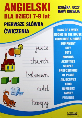 Angielski dla dzieci 7-9 lat Pierwsze słówka. Ćwiczenia - Joanna Bednarska, Dagmara Gąska [KSIĄŻKA]