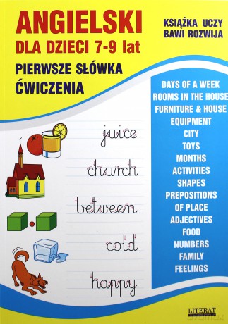 Angielski dla dzieci 7-9 lat Pierwsze słówka. Ćwiczenia - Joanna Bednarska, Dagmara Gąska [KSIĄŻKA]