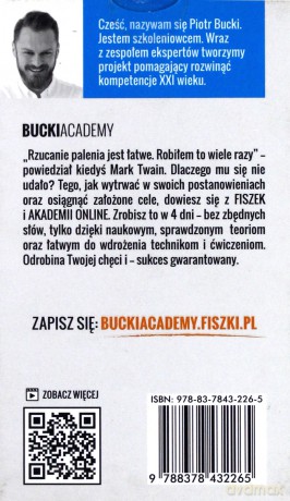 Fiszki. Naukowe sekrety motywacji w 4 dni - Piotr Bucki [KSIĄŻKA]