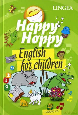 Happy hoppy. English for children - Lingea (twarda) [KSIĄŻKA]