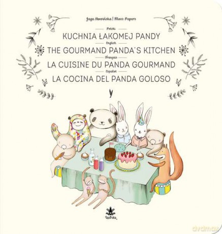 Kuchnia łakomej pandy - Jaga Słowińska, Moss Papers (twarda) [KSIĄŻKA]
